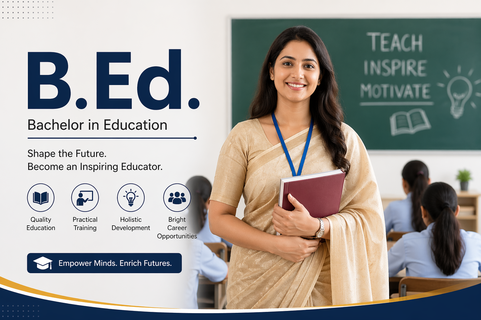 B.Ed.(Bachelor in Education)