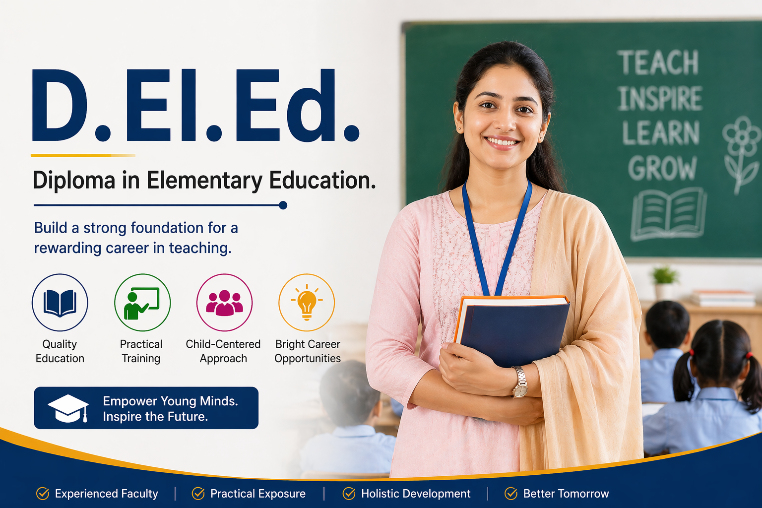 B.Ed.(Bachelor in Education)